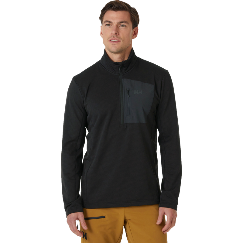 Men's Versalite 1/2 Zip Fleece, Helly Hansen Versalite 1/2 Zip Fleece front on model
