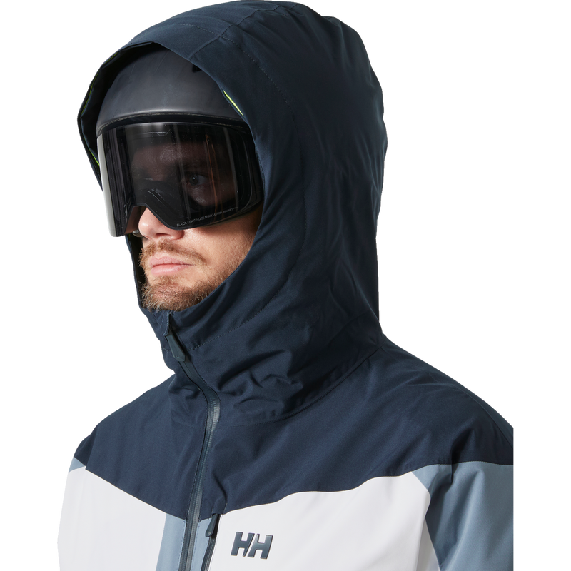 Men's Carv Lifaloft 2.0 Jacket, Helly Hansen Men's Carv Lifaloft 2.0 Jacket Front Hood