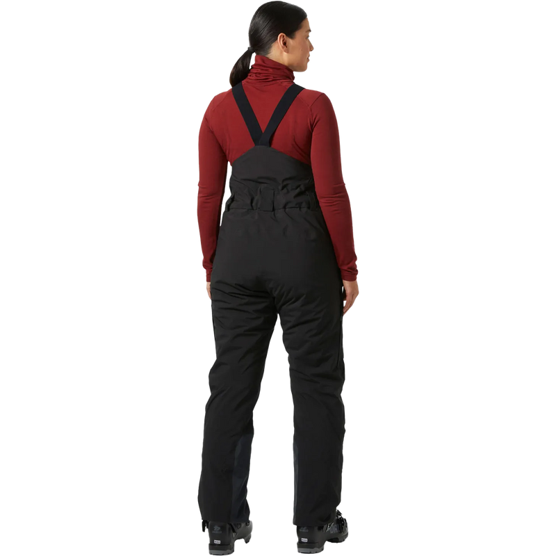 Women's Switch Cargo Bib Pant, Helly Hansen Women's Switch Cargo Bib Pant Back