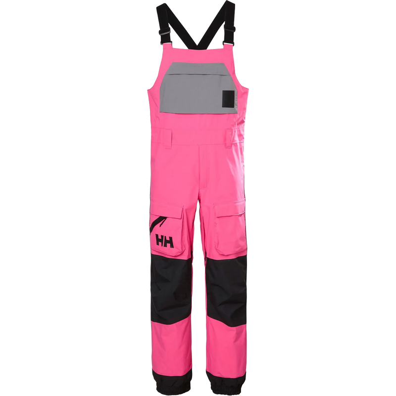 Helly Hansen Ullr D Shell Bib Pant in Hot Pink