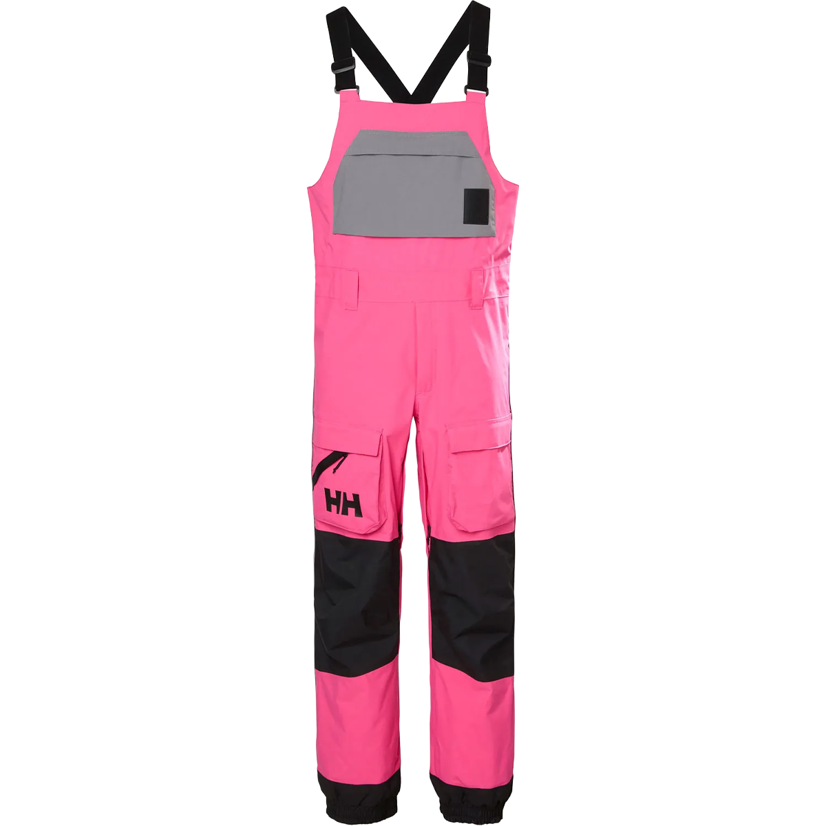 Helly Hansen Ullr D Shell Bib Pant in Hot Pink