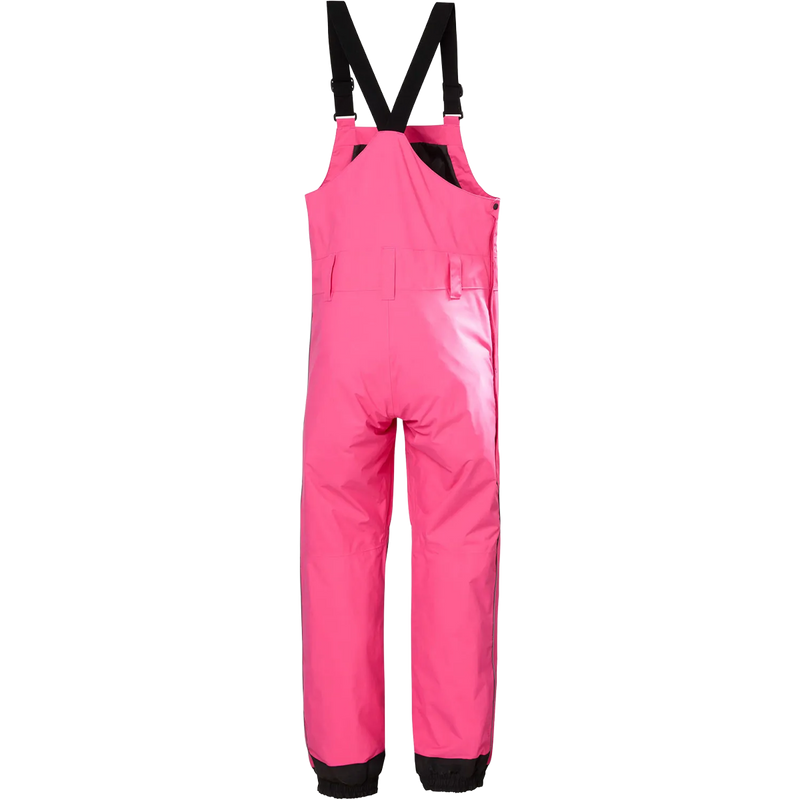 Helly Hansen Ullr D Shell Bib Pant in Hot Pink back view