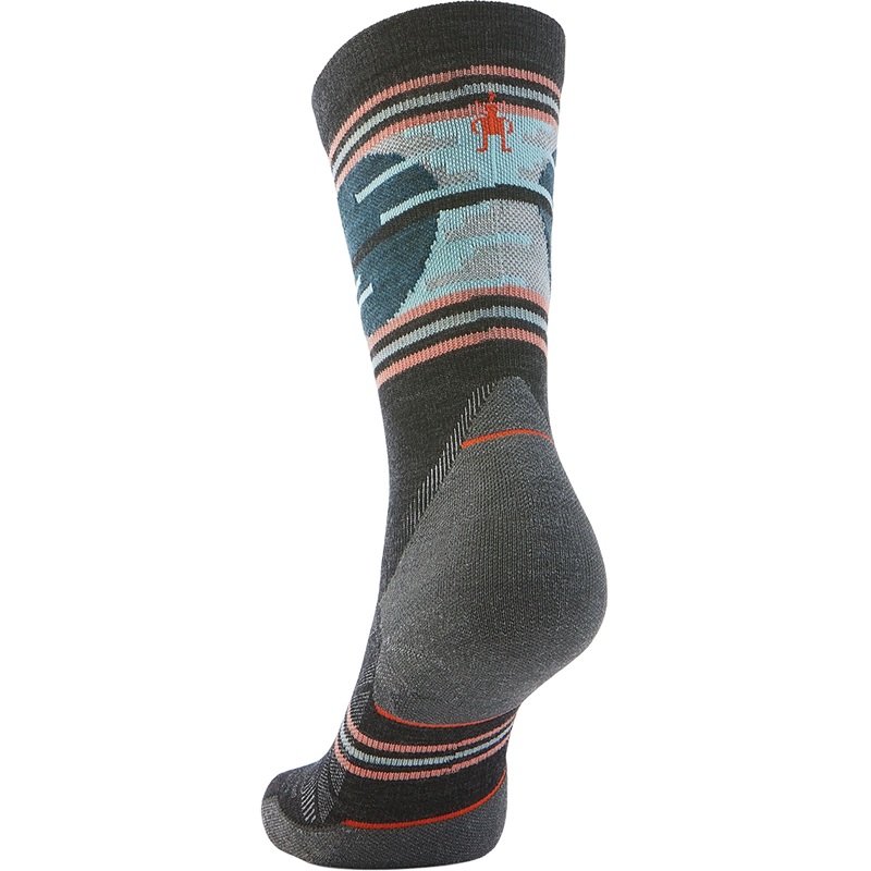 Women's Trail Run Targeted Cushion Sunset, Smartwool Women's Trail Run Targeted Cushion Sunset heel