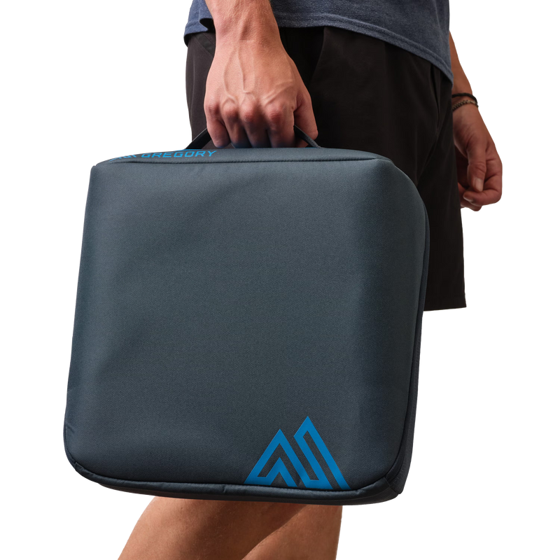 Alpaca Kitchen Case, Gregory Alpaca Kitchen Case in Slate Blue with model