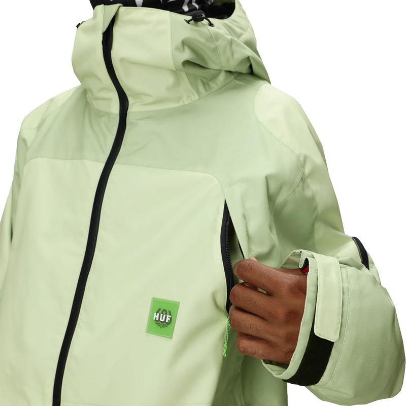 Men's Huf Double H Jacket, 686 Men's Huf Double H Jacket Chest Pocket