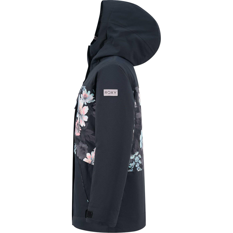 Youth Floral Block Parka, Roxy Youth Floral Block Parka side
