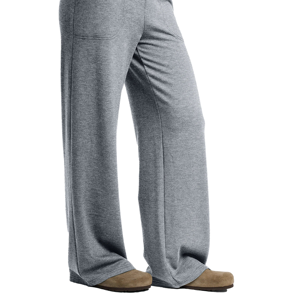 Women's Bamboo LW Fleece Wide Leg Pant alternate view