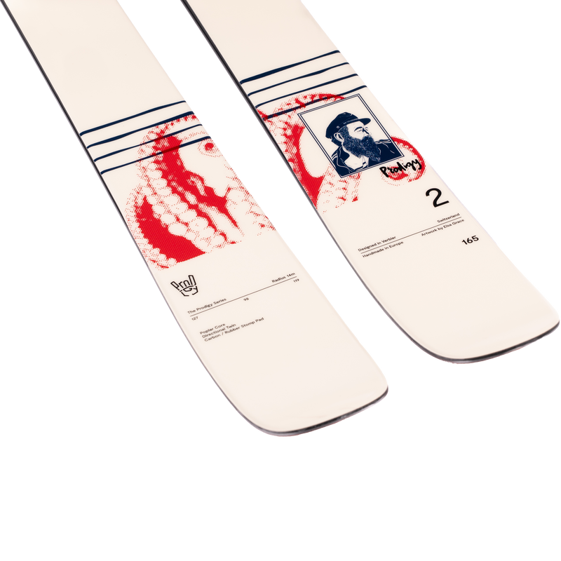 Faction Prodigy 2 Capsule Demo Ski Package, Faction Prodigy 2 Capsule tails