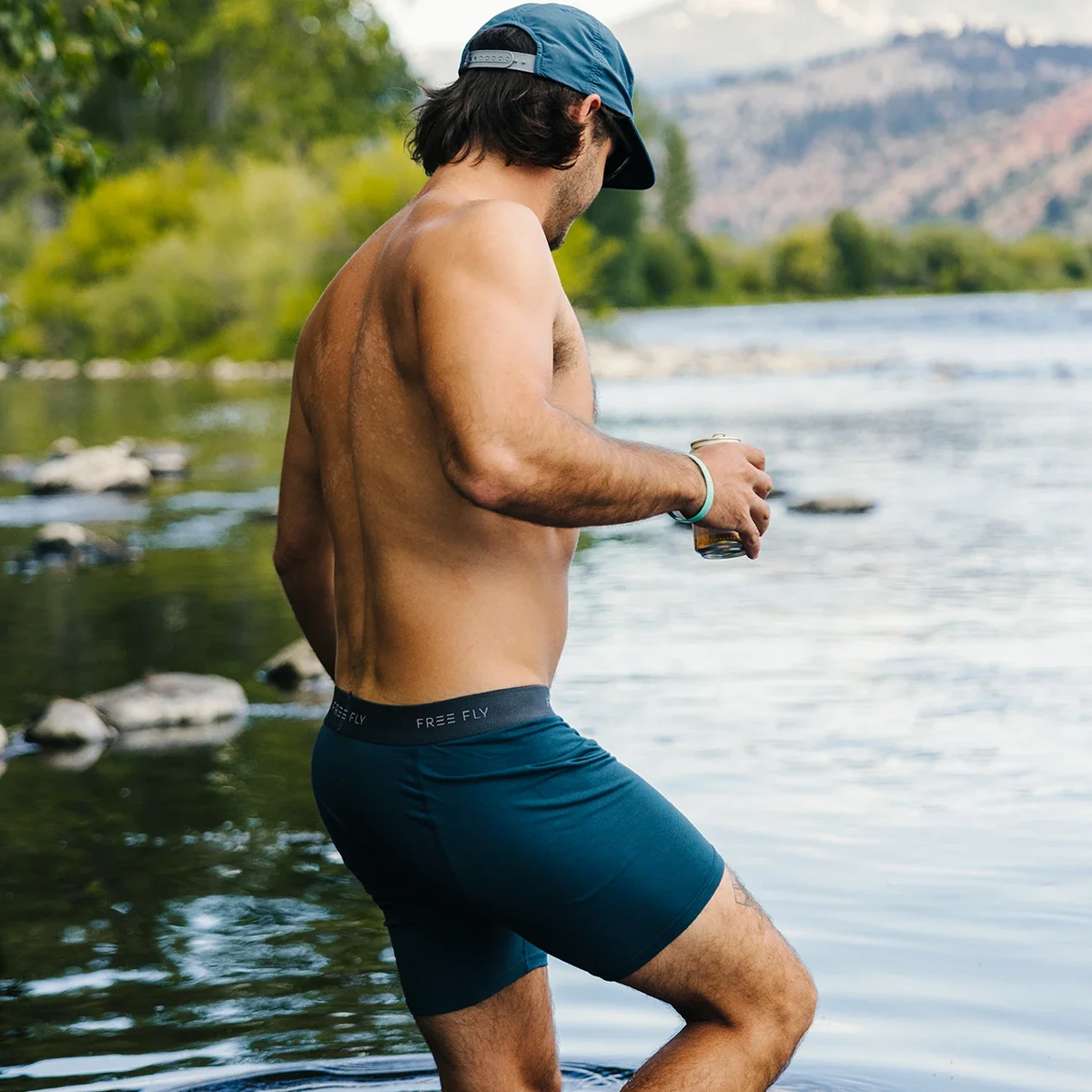 Men's Bamboo Motion Boxer Brief alternate view