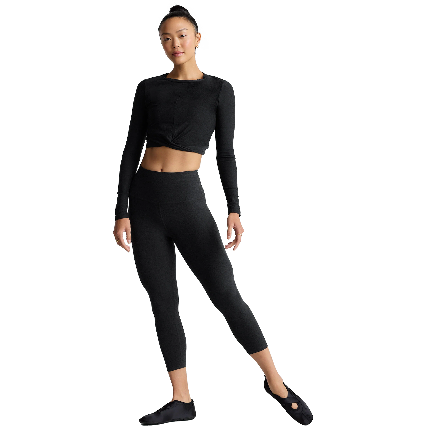 Women's Featherweight Cropped Long Sleeve Pullover alternate view