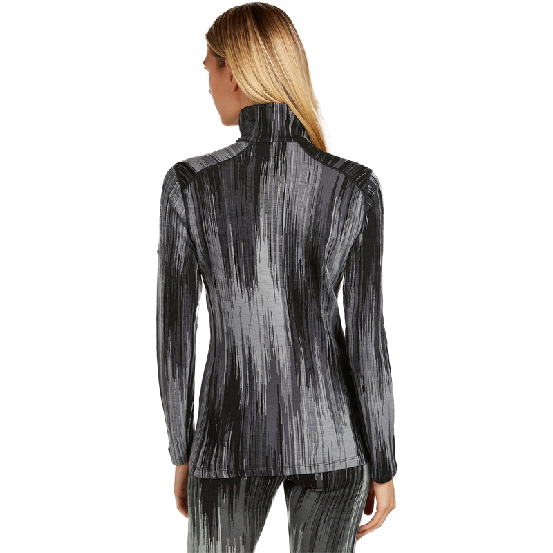 Women's Merino 260 Tech Vertex Long Sleeve Half Zip, Icebreaker Women's Merino 260 Tech Vertex Long Sleeve Half Zip Back