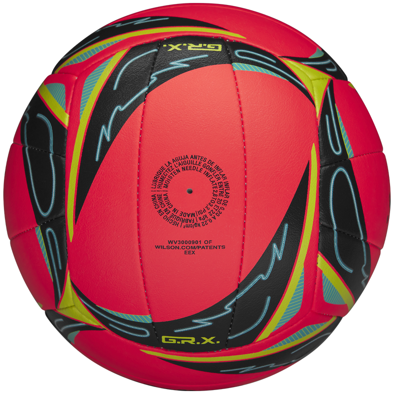 AVP GRX Grass Official Game Volleyball, Wilson AVP GRX Grass Official Game Volleyball inflate hole