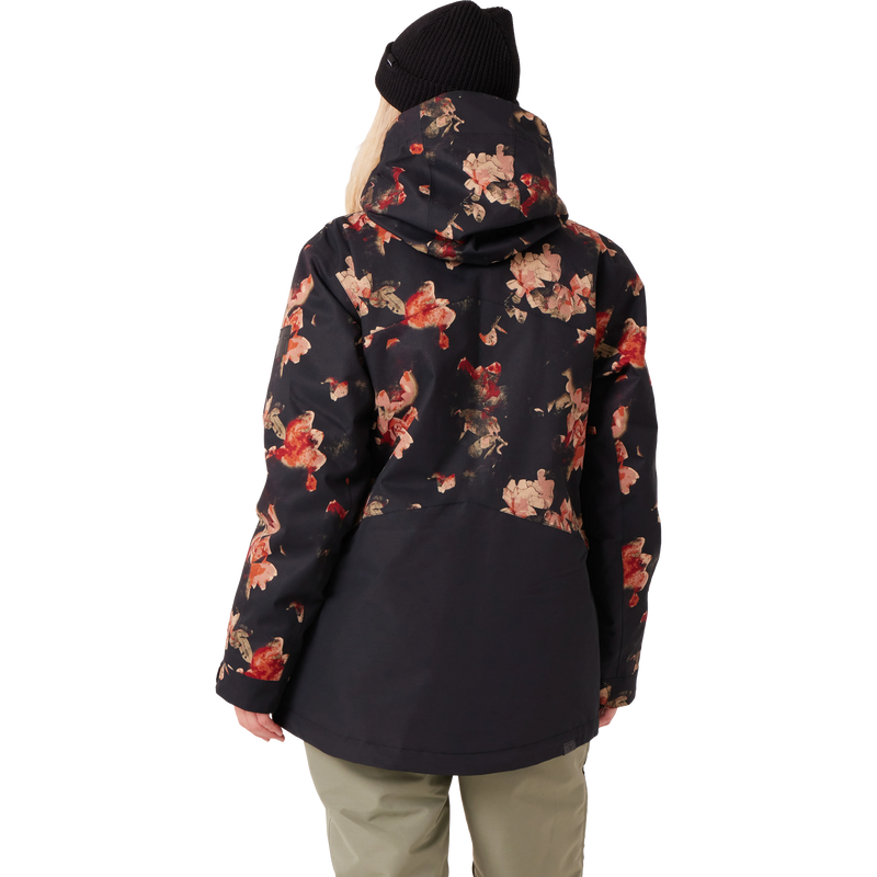 Women's Incline Parka Jacket, Roxy Women's Incline Parka Jacket in R1G Rose Garden back