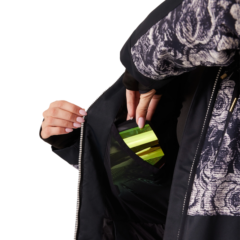 Women's Presence Parka Jacket, Roxy Women's Presence Parka Jacket Google Pocket