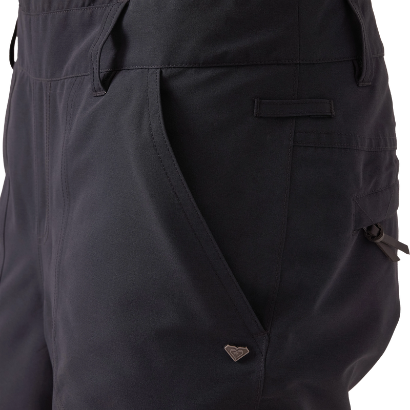 Women's Rideout Bib, Roxy Women's Rideout Bib Side Pocket