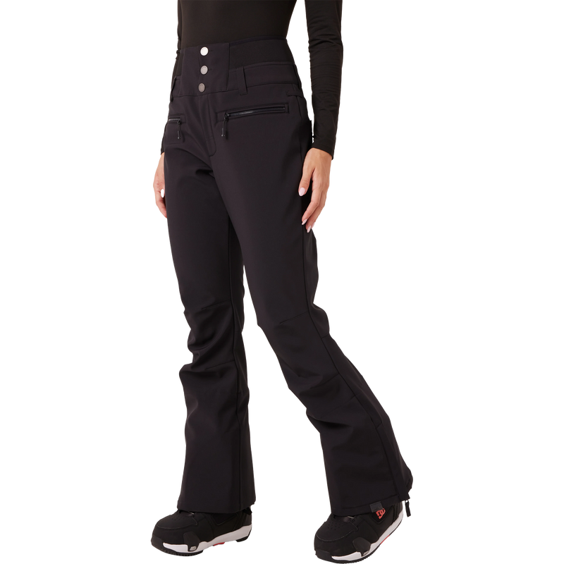 Women's Rising High Pant, Roxy Women's Rising High Pant 3/4 Front