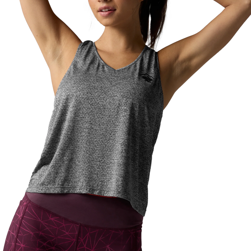 Women's EZ Vee Tank Perf, Rabbit Women's EZ Vee Tank Perf Front