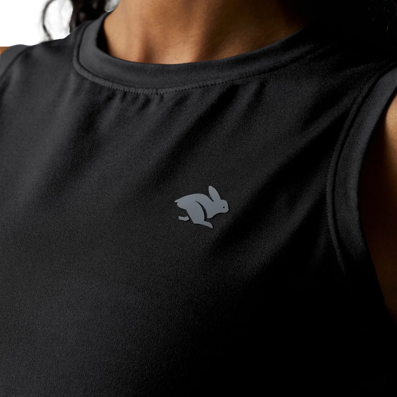 Women's EZ Cropped Tank, Rabbit Women's EZ Cropped Tank Graphic