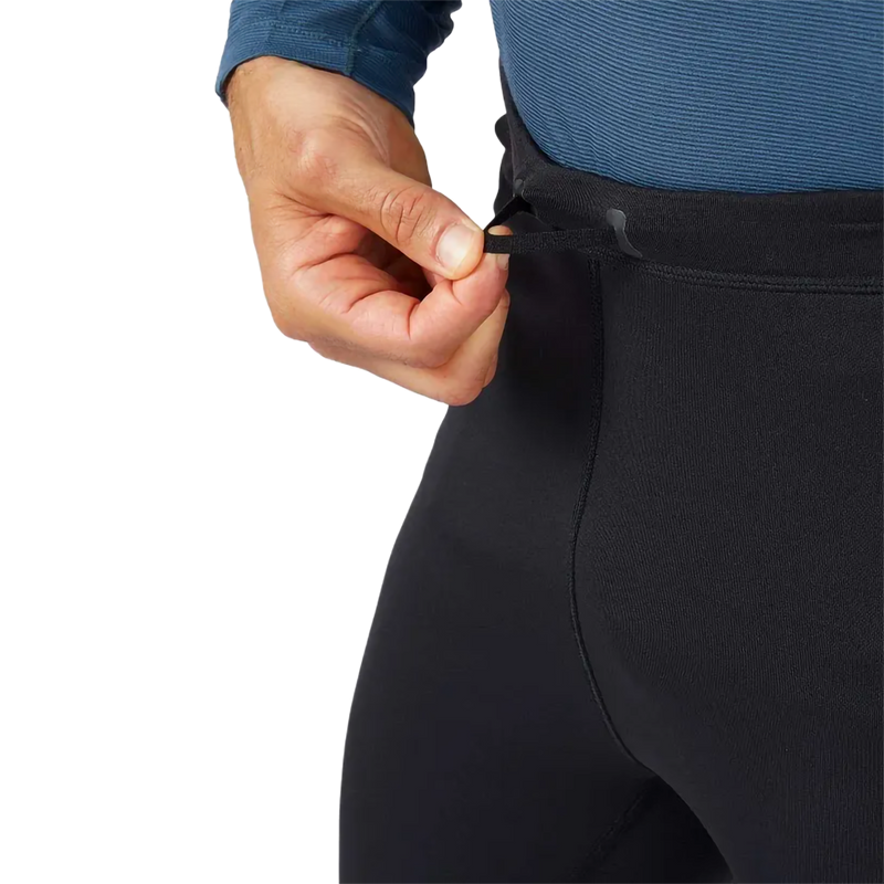 Men's Ocular 3/4 Tights, Rab Men's Ocular 3/4 Tights in BLK-Black draw string