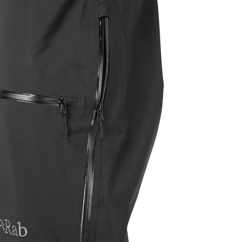 Men's Khroma Converge Pants, Rab Men's Khroma Converge GORE-TEX Ski Pants side zip