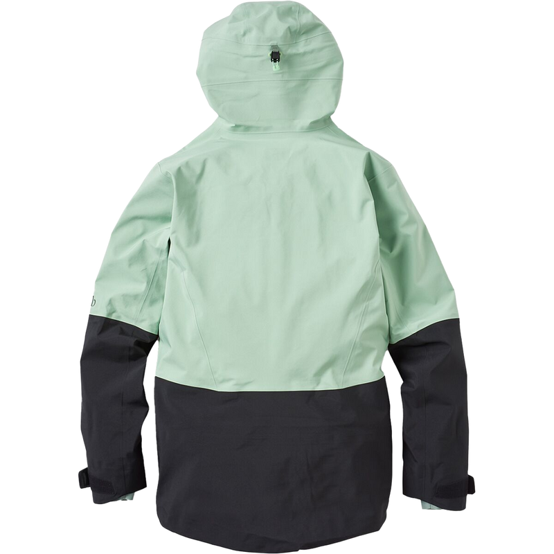 Women's Khroma Converge Gore-Tex Jacket, Rab Women's Khroma Converge Gore-Tex Jacket in FGB Fig Green/Black back