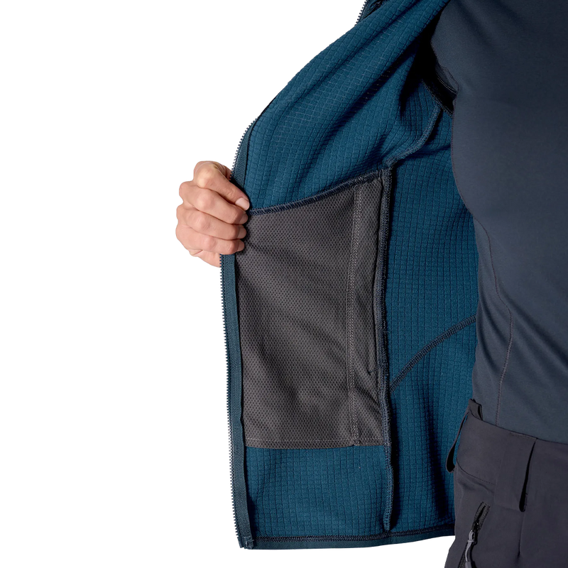 Women's Ascendor Hoody, Rab Women's Ascendor Hood inside