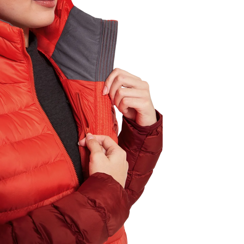 Women's Cirrus Alpine Jacket, Rab Women's Cirrus Alpine Insulated Jacket inside zip