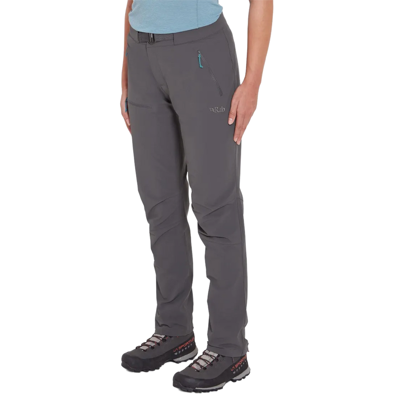 Women's Incline AS Softshell Pants, RAB Women's Incline AS Softshell Pants alternate image front left