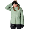 Rab Women's Optical Waterproof Down Jacket front on model