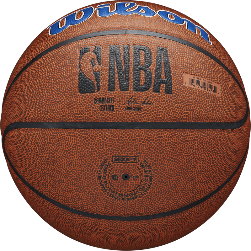 NBA Team Alliance Basketball Lakers - 29.5", Wilson NBA Team Alliance Basketball Lakers Bottom