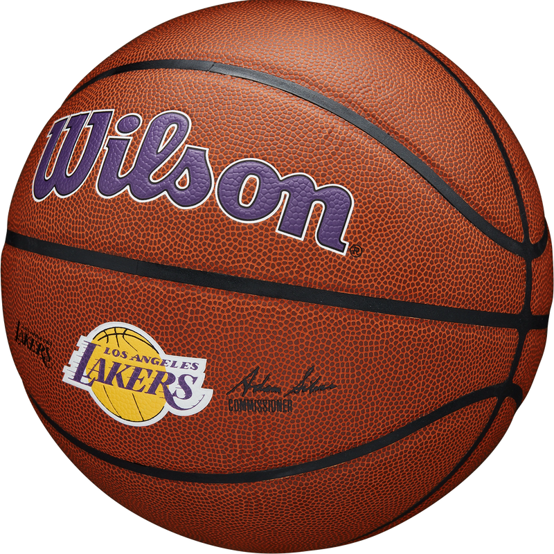 NBA Team Alliance Basketball LA Lakers, Wilson NBA Team Alliance Basketball Lakers 3/4 Front