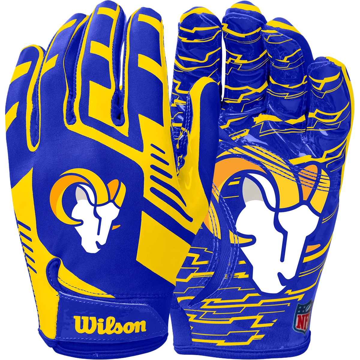 Youth NFL Stretch Fit Receivers Gloves alternate view