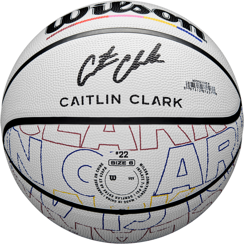 Caitlin Clark Make Your Mark Basketball - 28.5", Caitlin Clark Make Your Mark Basketball Bottom