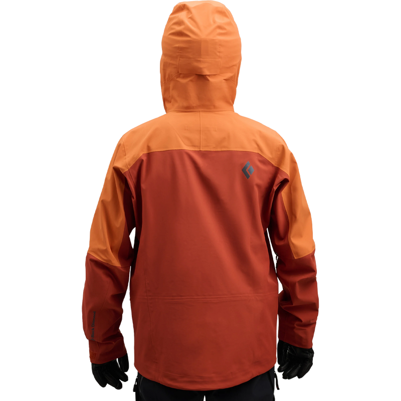 Men's Recon Stretch Ski Shell, Black Diamond Men's Recon Stretch Ski Shell back