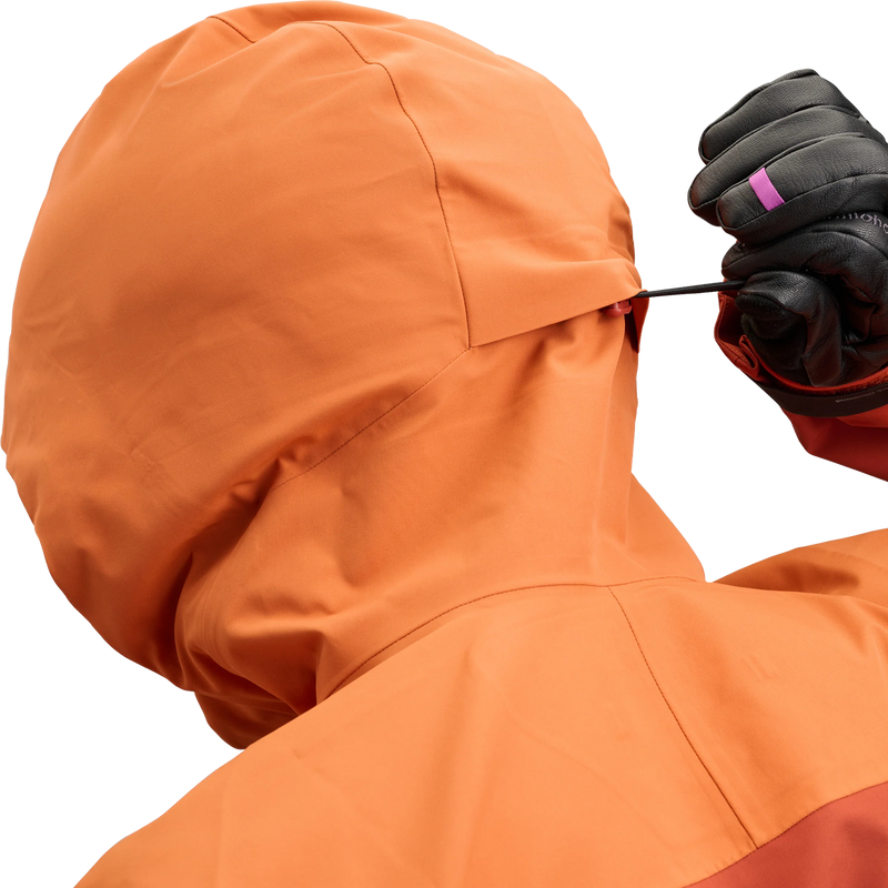 Men's Recon Stretch Ski Shell, Black Diamond Men's Recon Stretch Ski Shell hood cinch