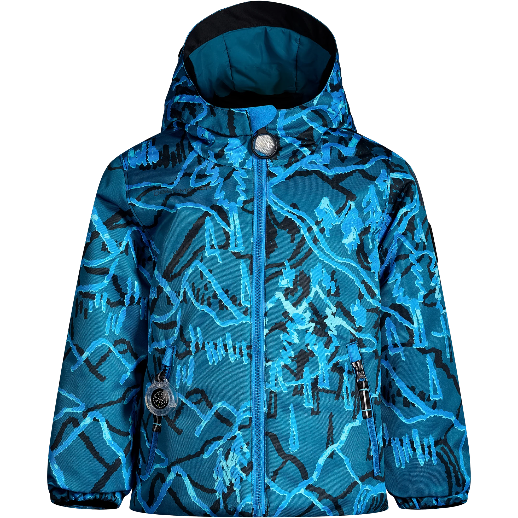 Obermeyer Youth Ashor Jacket in 26167 Magic Forest front