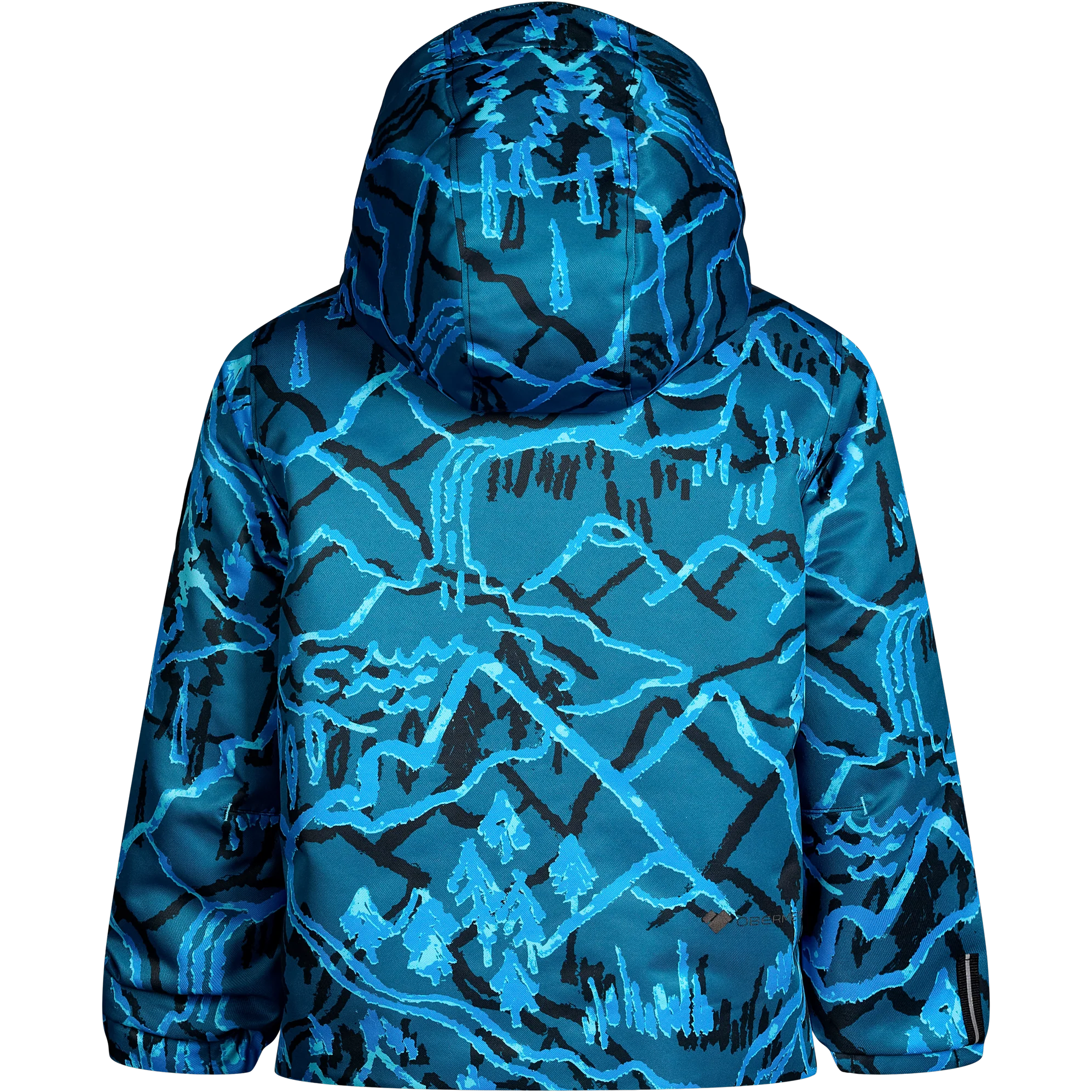 Obermeyer Youth Ashor Jacket in 26167 Magic Forest back