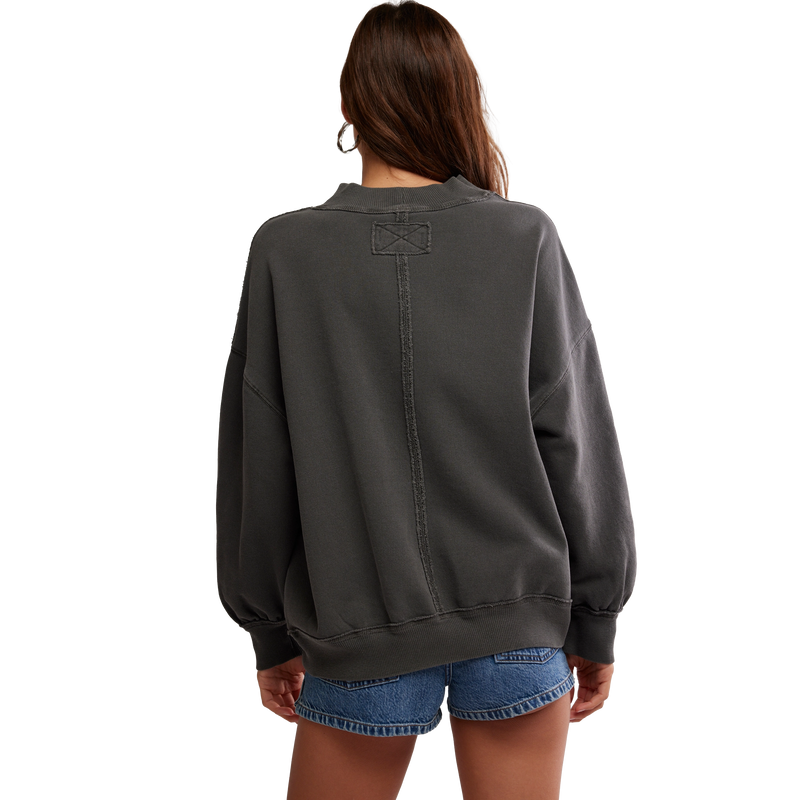 Women's Palm Springs Turtle, Free People Women's Palm Springs Turtle in Washed Black back