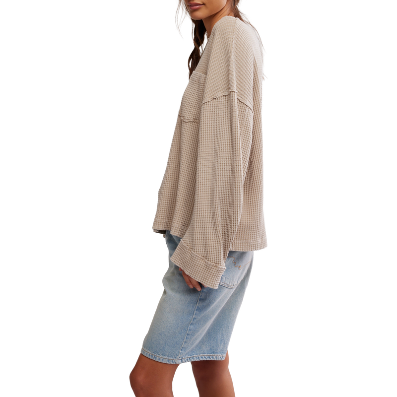Women's Dawson Pocket Thermal, Free People Women's Dawson Pocket Thermal Side