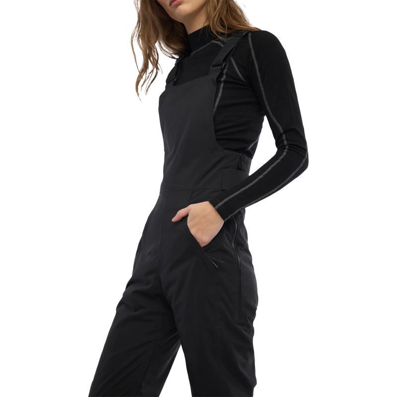 Women's Carson Bib Pant, Halfdays Women's Carson Bib Pant Pocket