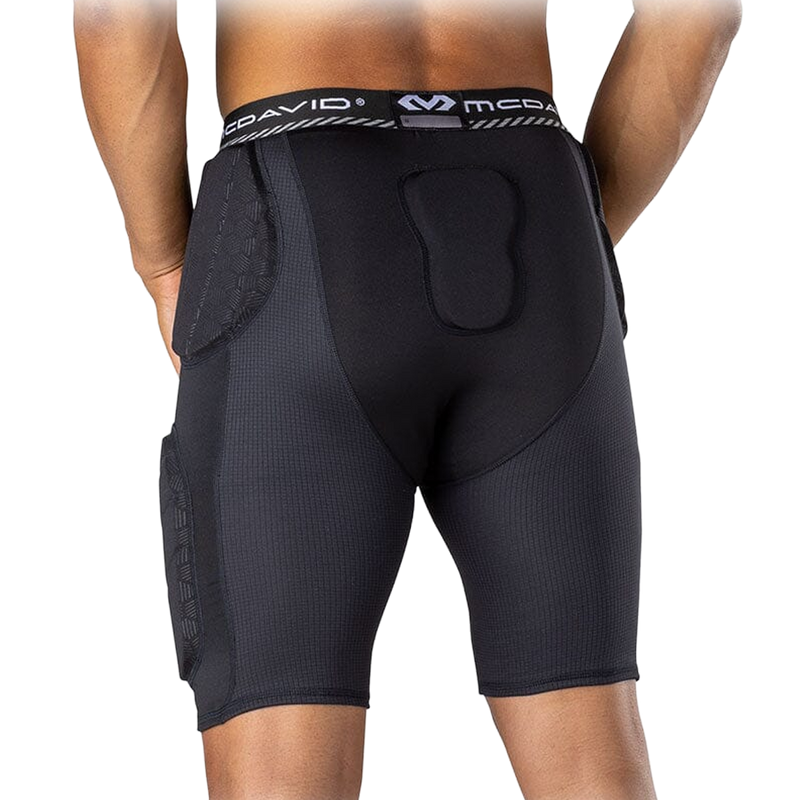 Rival Integrated 5-Pad Girdle, Shock Doctor Rival Integrated 5-Pad Girdle back on model