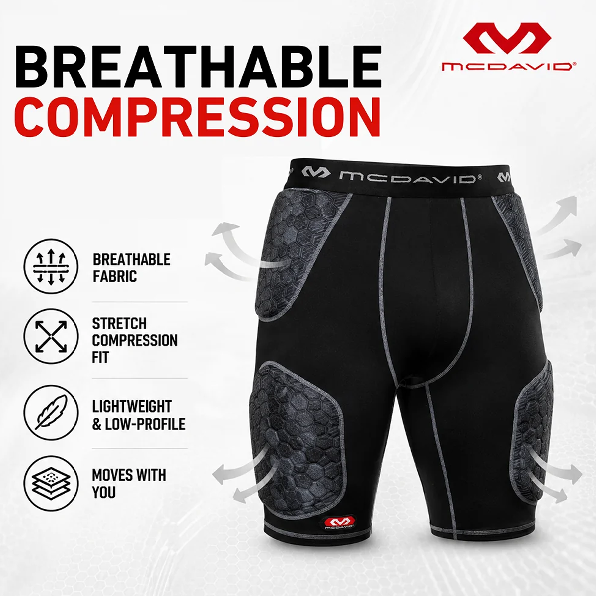 Rival Integrated 5-Pad Girdle alternate view