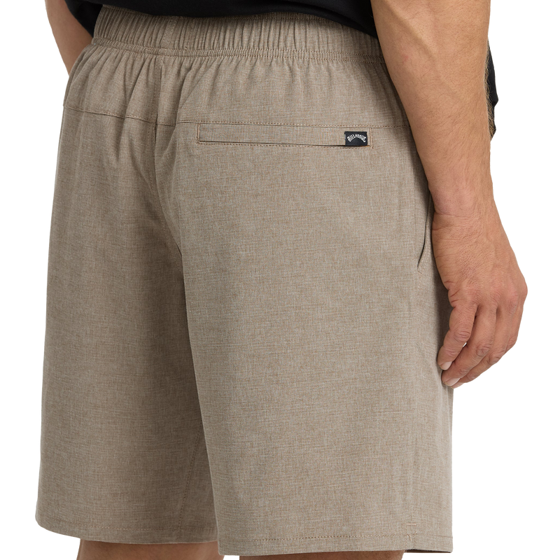 Men's Crossfire Elastic Wave Washed Shorts, Billabong Men's Crossfire Elastic Wave Washed Shorts Back Pocket