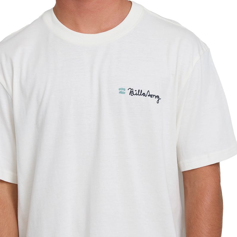 Men's Making Tracks Premium Short Sleeve, Billabong Men's Making Tracks Premium Short Sleeve Front Graphic