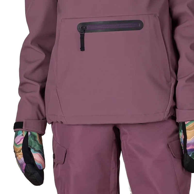 Women's Waterproof Hoody, 686 Women's Waterproof Hoody hem