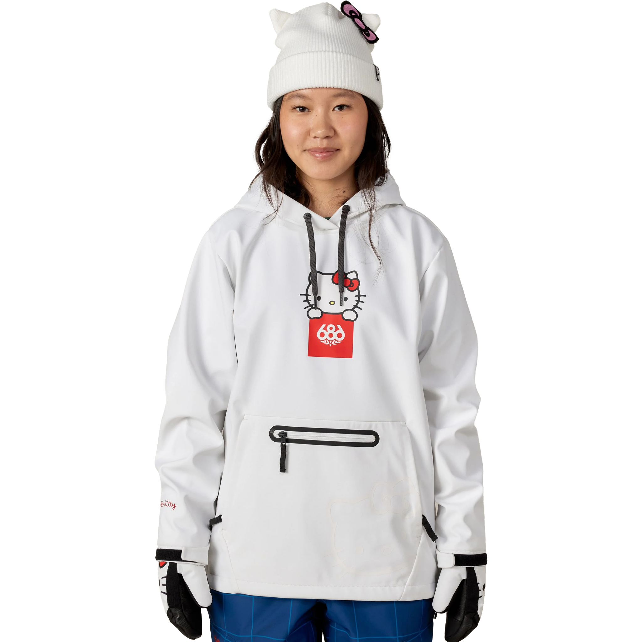 Women's Hello Kitty Waterproof Hoody alternate view
