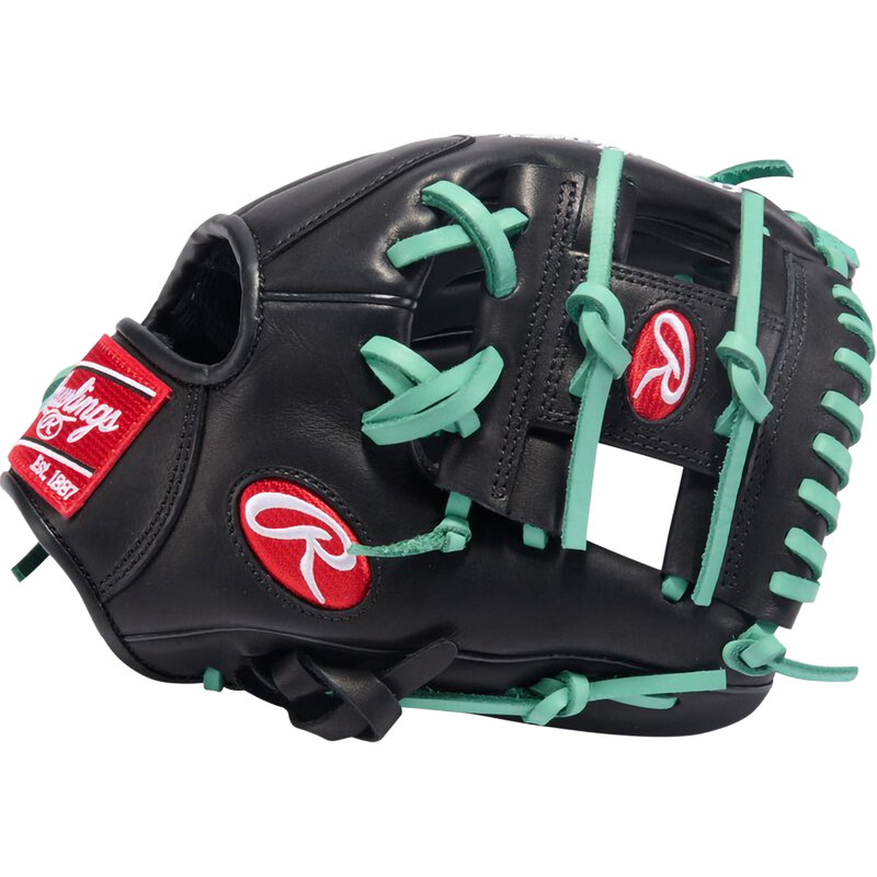 R9 ContourFit - 11" Pro I-Web, Rawlings R9 ContourFit - 11" Pro I-Web in Black/Mint outside thumb