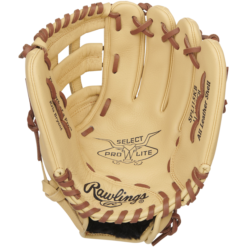 Youth Select Pro Lite Bryant - 11.5" Pro H Web LHT, Rawlings Youth Select Pro Lite Bryant - 11.5 Pro H Web LHT Palm