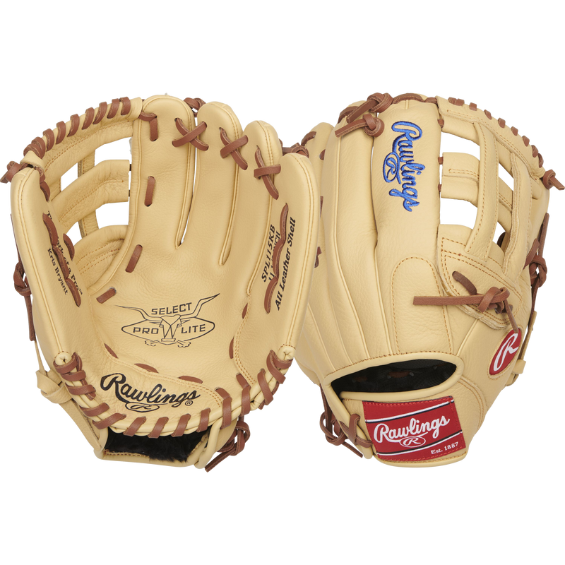 Youth Select Pro Lite Bryant - 11.5" Pro H Web LHT, Rawlings Youth Select Pro Lite Bryant - 11.5 Pro H Web LHT Front and Back