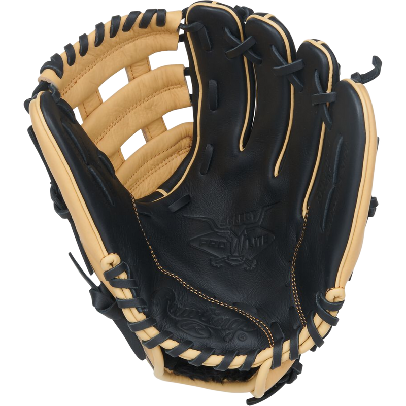 Youth Select Pro Lite Tatis Jr 11" Pro H-Web, Rawlings Youth Select Pro Lite Tatis Jr 11" Pro H-Web in Black/Camel palm